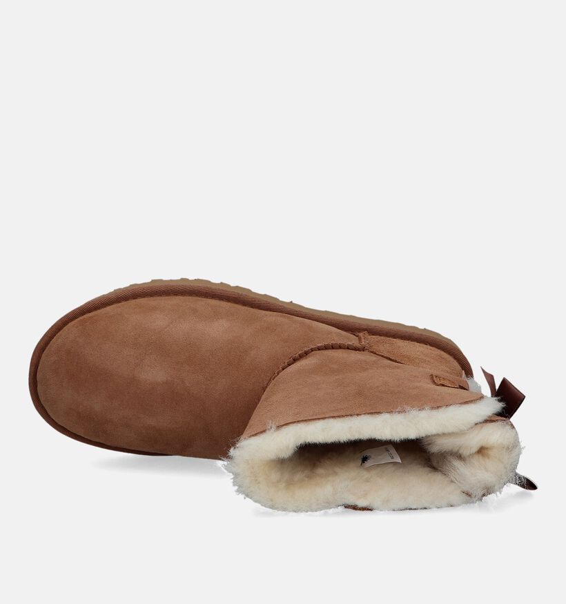 UGG Mini Bailey Bottes en Cognac pour femmes (329261)