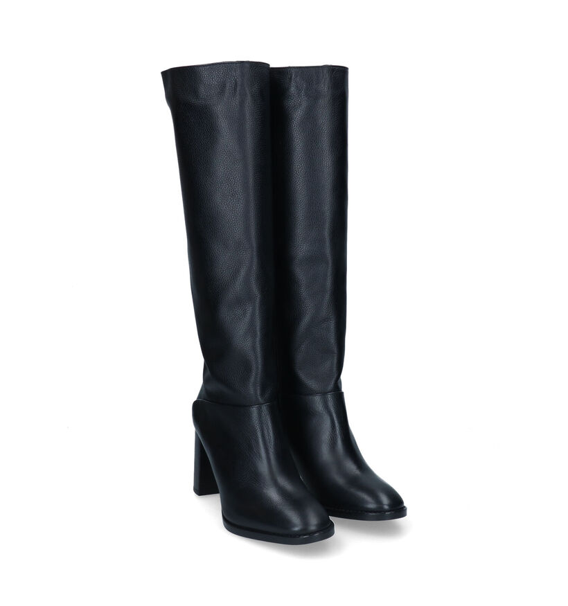 March23 Dan Long Bottes Hautes en Beige pour femmes (314235)