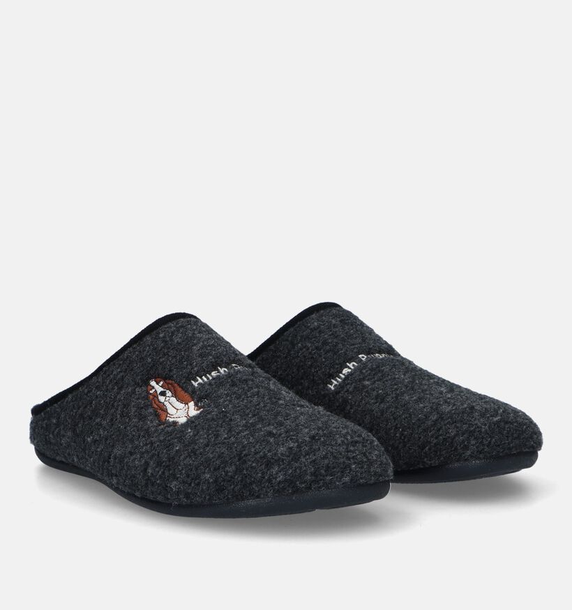 Hush Puppies Denox Grijze Pantoffels voor heren (346535)