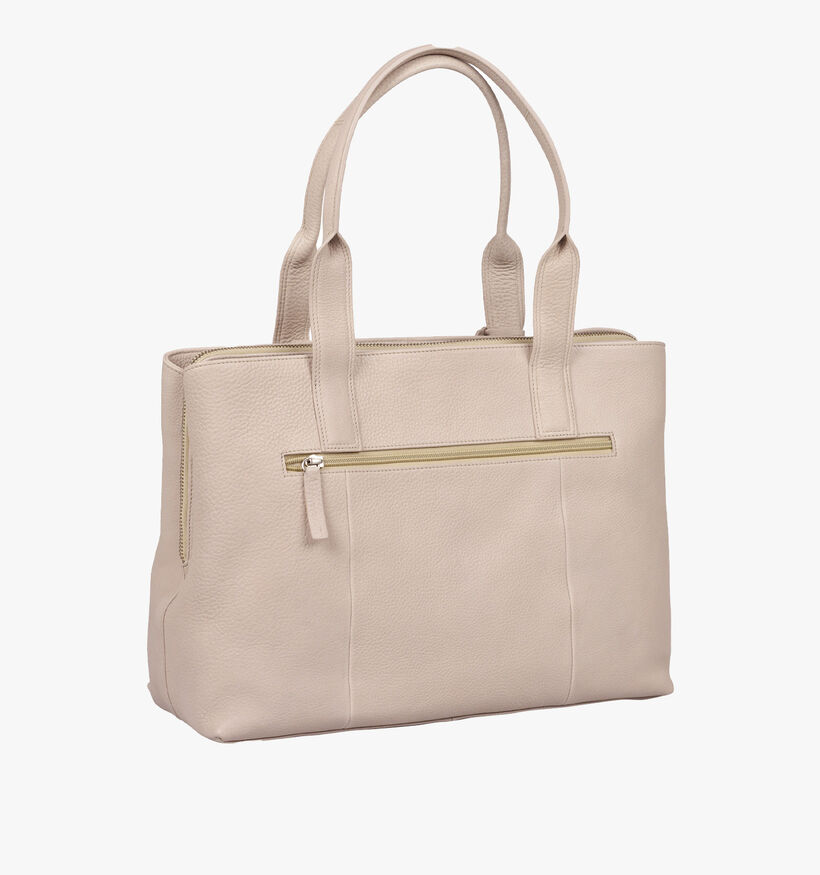 Burkely Sac pour ordinateur portable en Écru pour femmes (337831)