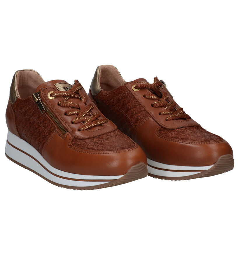 River Woods Amara Cognac Veterschoenen in leer (298429)