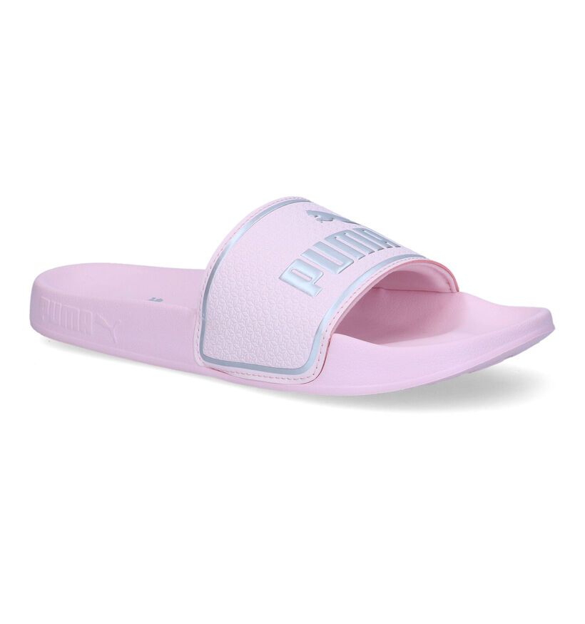Puma Leadcat Roze Badslippers in kunststof (318772)