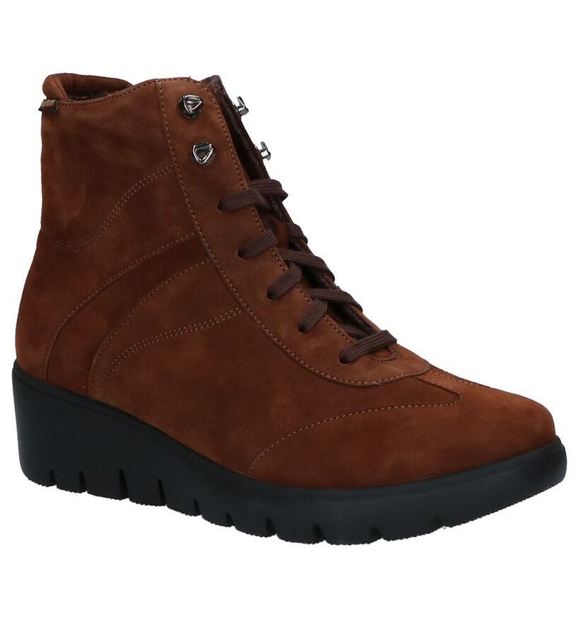 Mobils by Mephisto Segolene Boots Bruin in daim (259747)