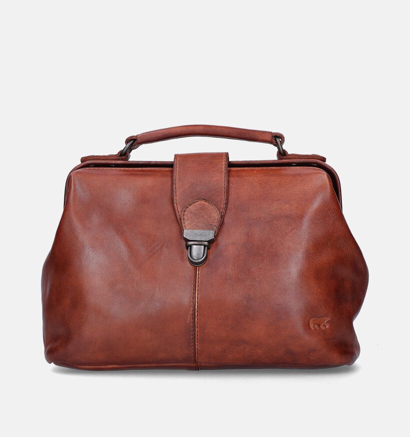 Bear Design Sac à main en Cognac pour femmes (358889)