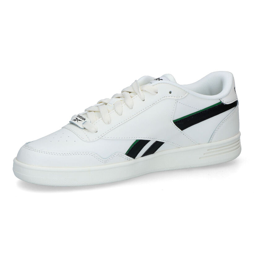 Reebok Royal Techqu Baskets en Blanc pour hommes (324814) - pour semelles orthopédiques