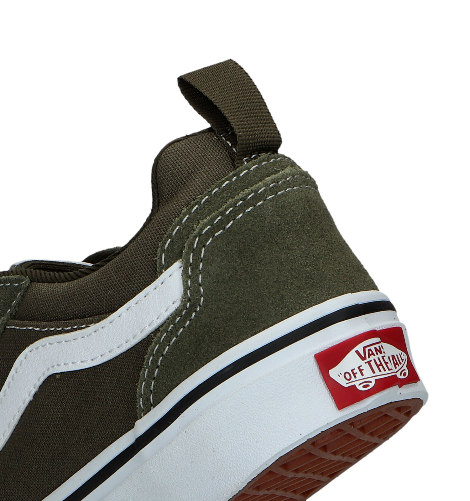 Vans Filmore Baskets de skate en Vert kaki Gar ons Baskets en