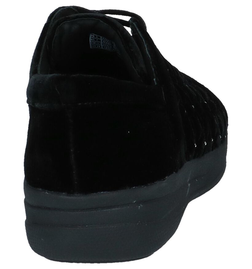 FitFlop Baskets basses en Noir en velours (225602)