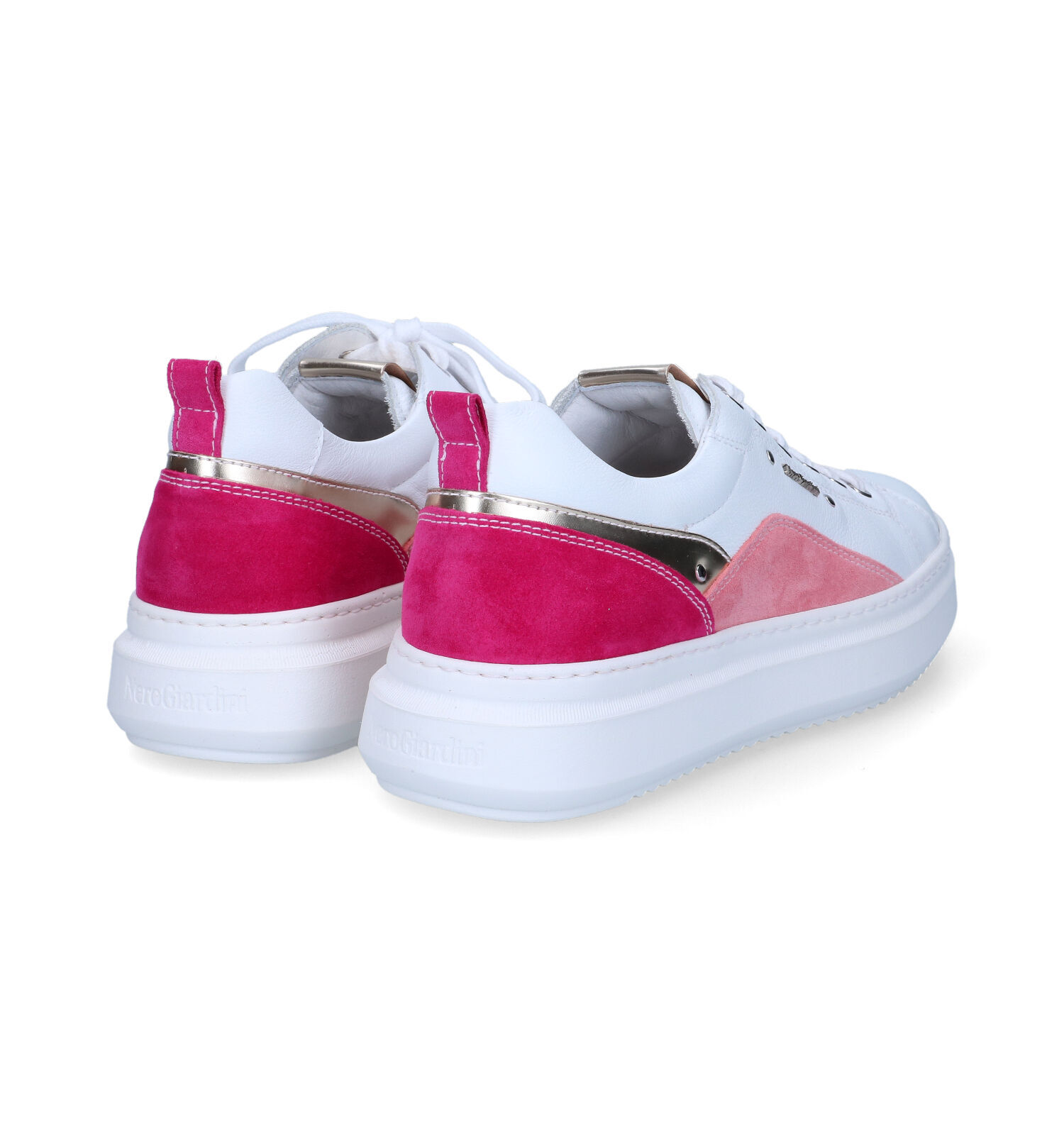 NeroGiardini Witte Sneakers | Dames Sneakers | Online op TORFS.BE