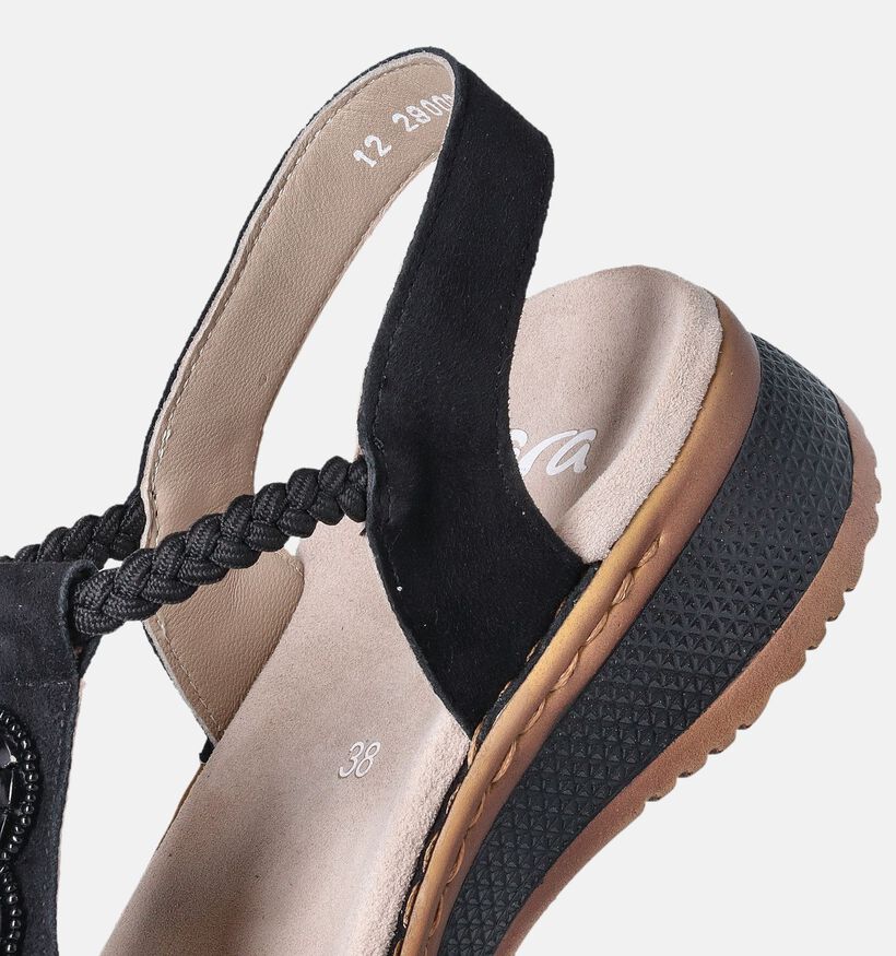 Ara Hawaii 2.0 Sandales en Noir pour femmes (355213)