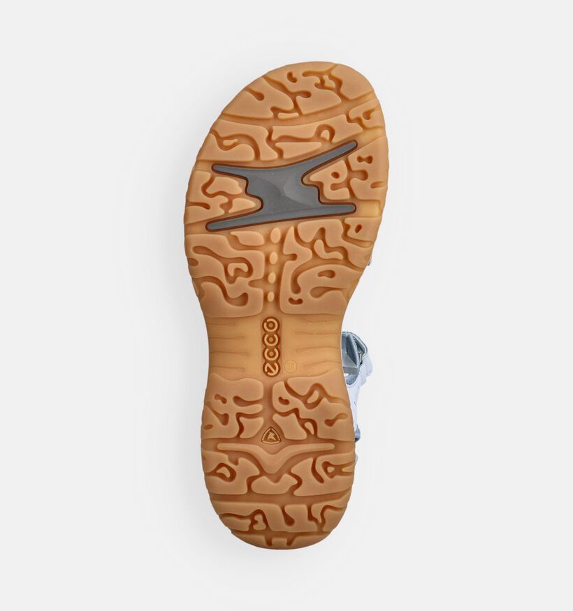 Offroad Sandales plates en Bleu clair pour femmes (369783)