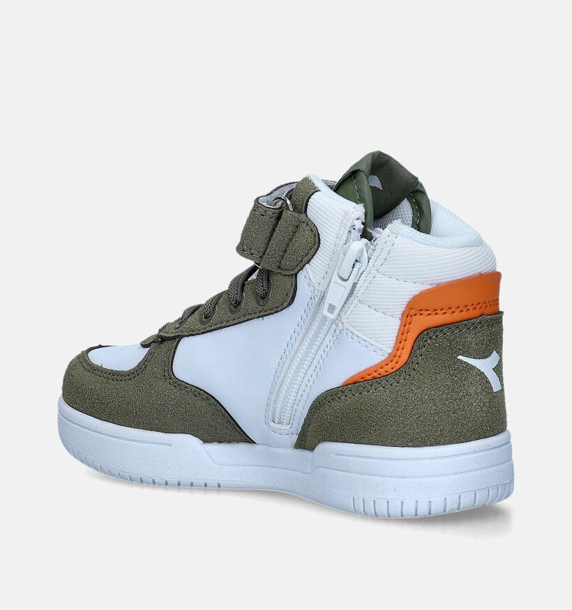 Diadora Raptor Mid Dusty PS Witte Sneakers voor jongens, meisjes (345894)