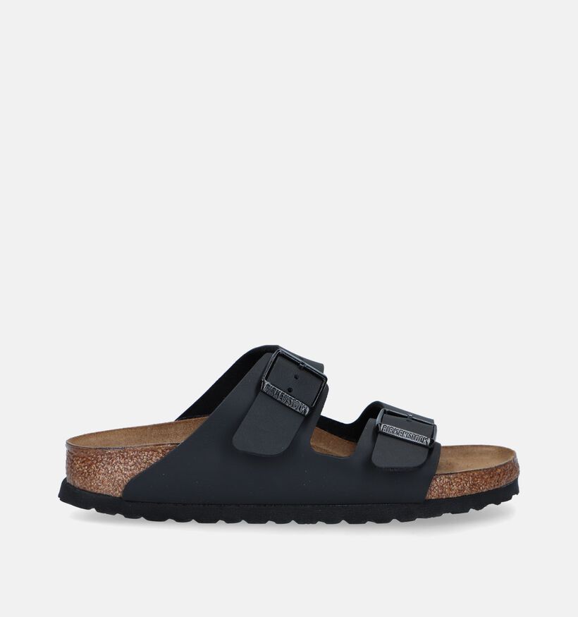 Birkenstock Arizona Nu-pieds en Noir pour hommes (213368)