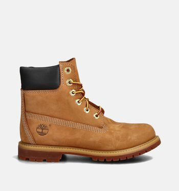 Timberland 6 Inch Premium Boots Black Nubuck/Rust Nubuck/Wheat