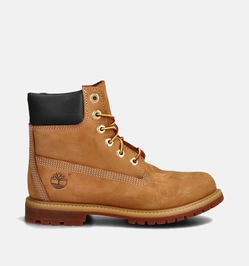 Timberland Premium 6 Inch Boots à lacets en Camel pour femmes (360178) - pour semelles orthopédiques