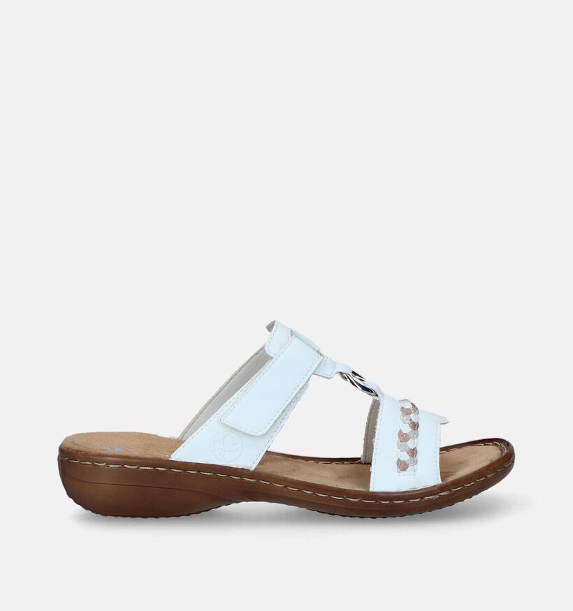 Rieker Witte Slippers voor dames (354945)