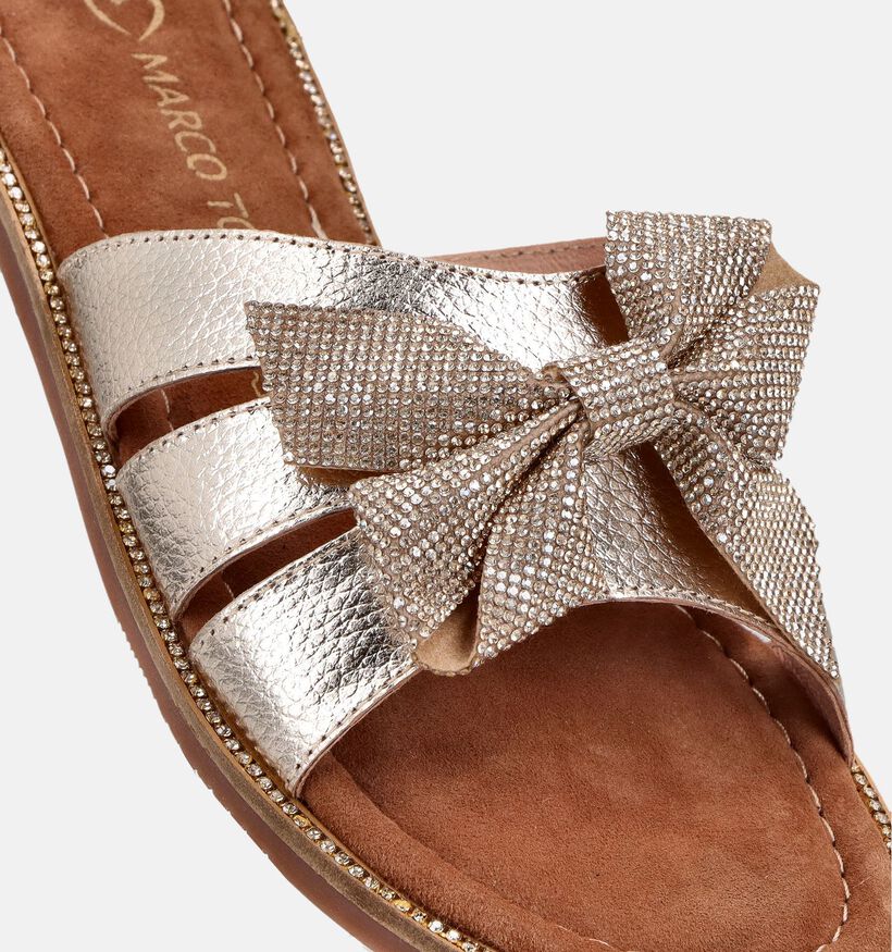 Marco Tozzi Nu-pieds en Or pour femmes (371840)