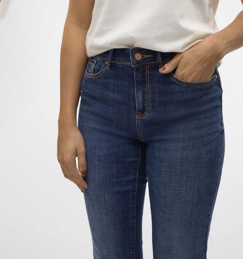 Vero Moda Flash Donkerblauwe Straight Leg Jeans voor dames (377637)