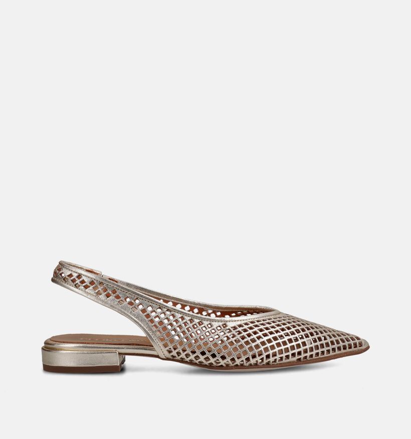 Pedro Miralles Ballerines Slingback en Or pour femmes (373637)