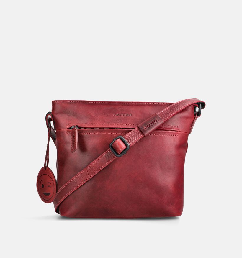Saccoo Grenade Rode Crossbody Tas voor dames (375165)