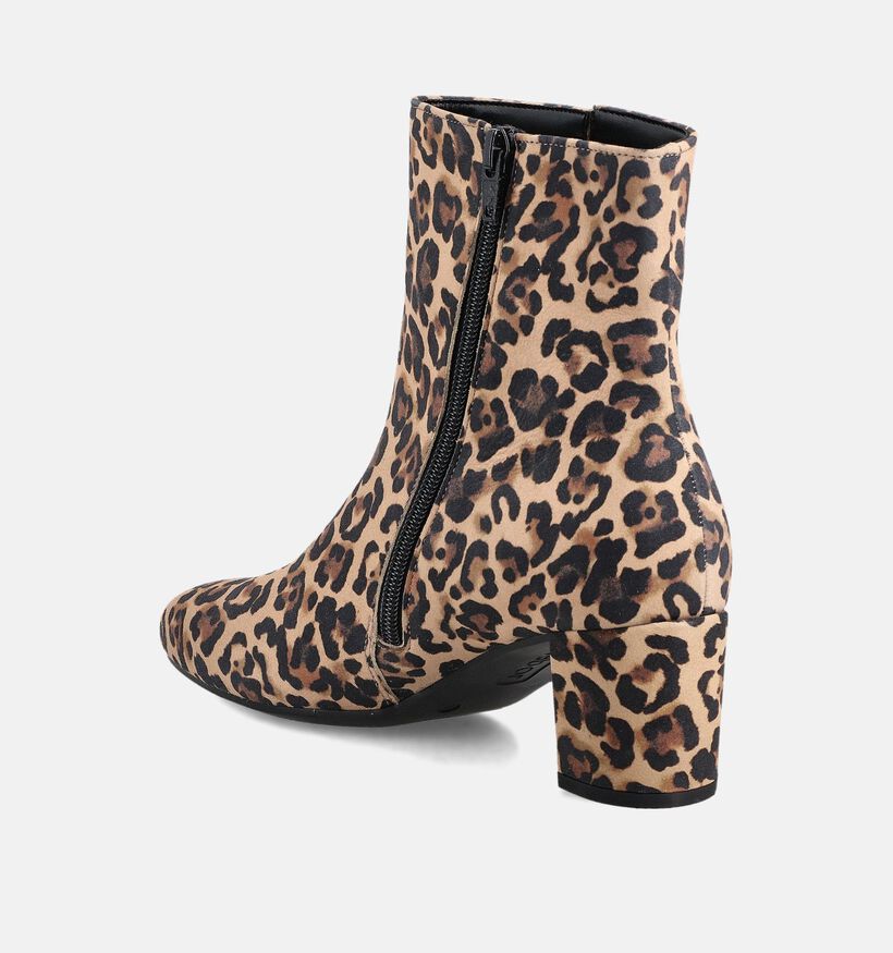 Gabor Bottines à talons en Beige/Marron pour femmes (363141) - pour semelles orthopédiques