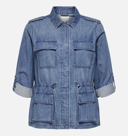 ONLY Carmakoma Manteaux Bleu