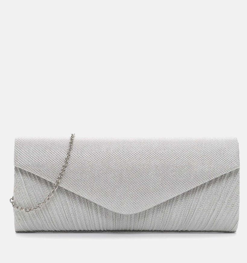 Tamaris Amalia Zilveren Clutch met riem voor dames (338778)