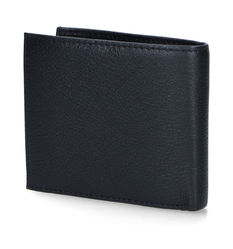 Tommy Hilfiger Central Portefeuille en Noir en cuir (321531)