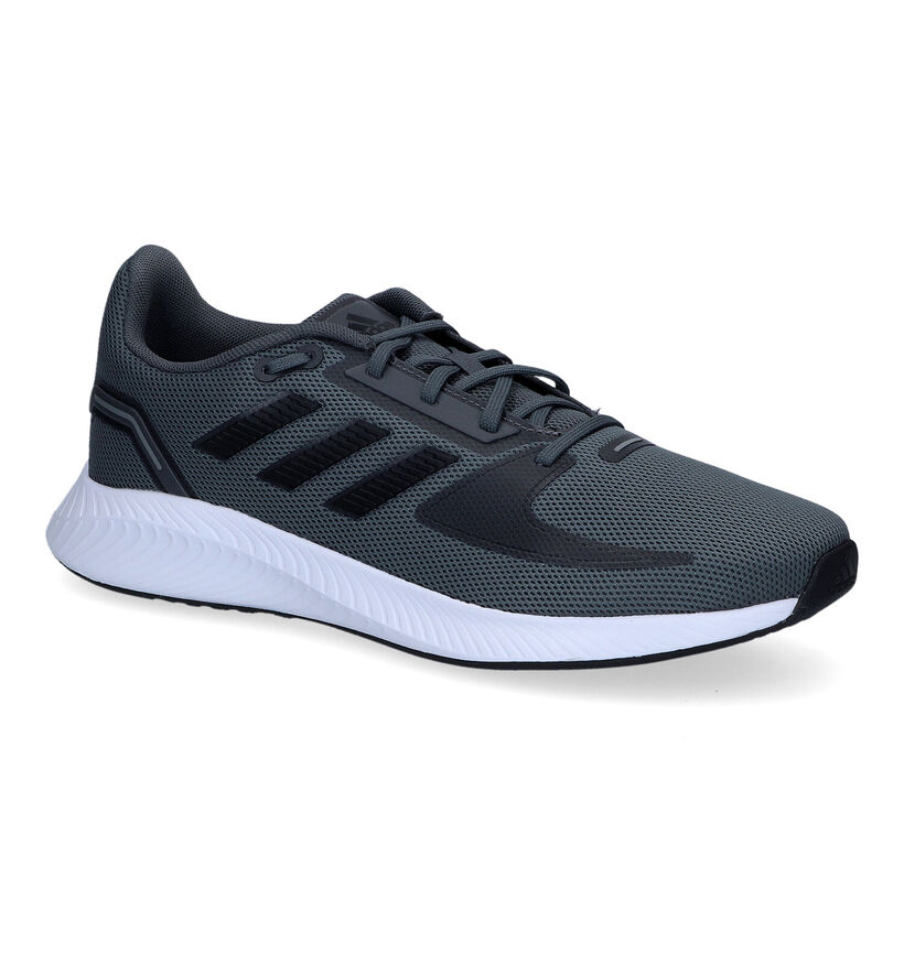 adidas Runfalcon 2.0 Baskets en Gris pour hommes (302031) - pour semelles orthopédiques