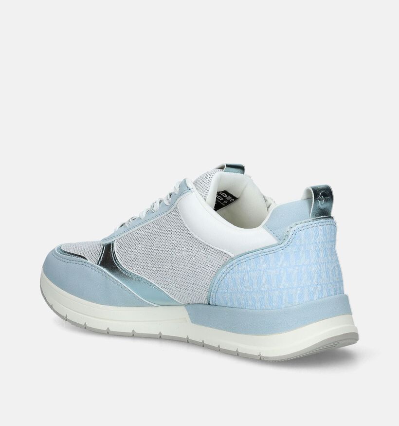 Tamaris Baskets casual en Bleu clair pour femmes (335947) - pour semelles orthopédiques