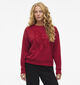Vila Reflect Be You Sweatshirt en Rouge pour femmes (365596)