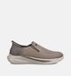 Skechers Slade Deacon Knitted Slip-ons en Taupe pour hommes (367478) - pour semelles orthop&eacute;diques