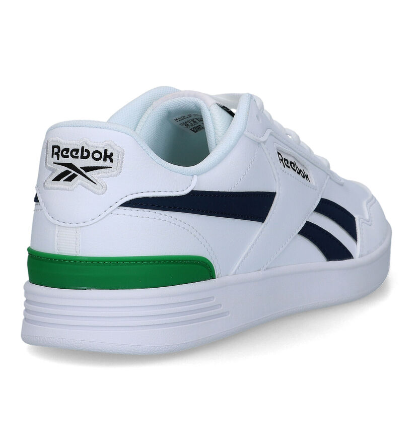 Reebok Court Adv Clip Baskets en Blanc pour hommes (318936)