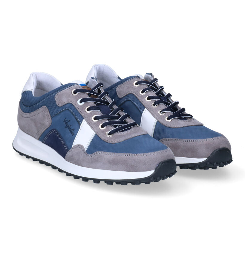 Australian Rebound Chaussures à lacets en Bleu pour hommes (306714) - pour semelles orthopédiques