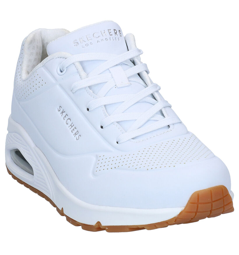 Skechers Uno Stand on Air Zwarte Sneakers voor dames (326235)