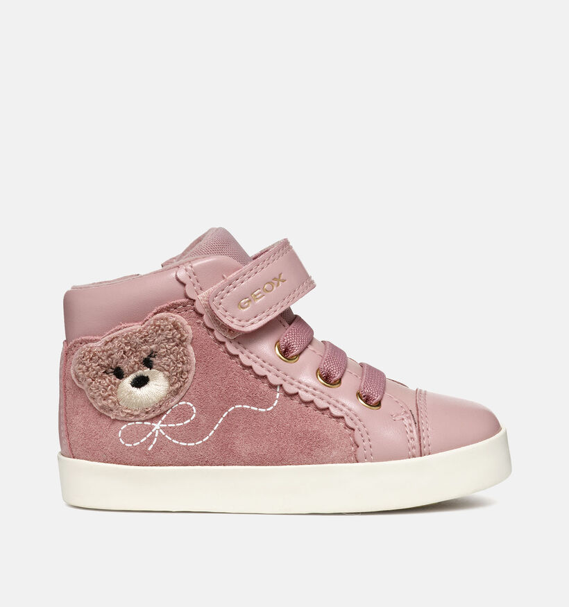 Geox Kilwi Roze Hoge schoenen voor meisjes (344533) - geschikt voor steunzolen