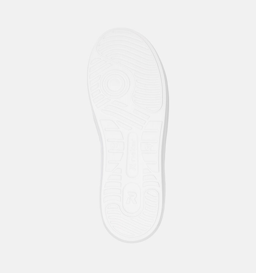 Rieker Witte Veterschoenen voor dames (351242) - geschikt voor steunzolen
