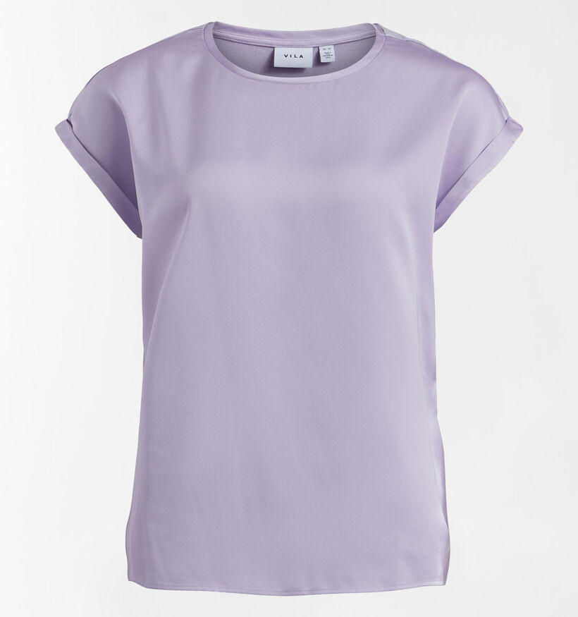 Vila T-shirt en Mauve (311637)