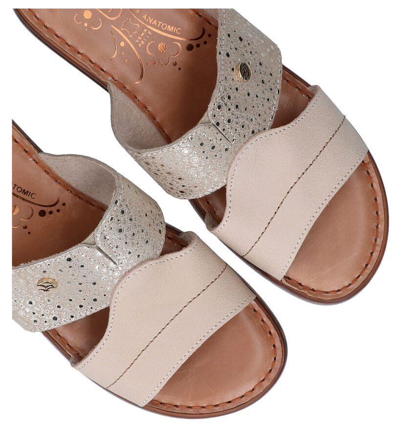 Fly Flot Mules en Or en cuir (289225)