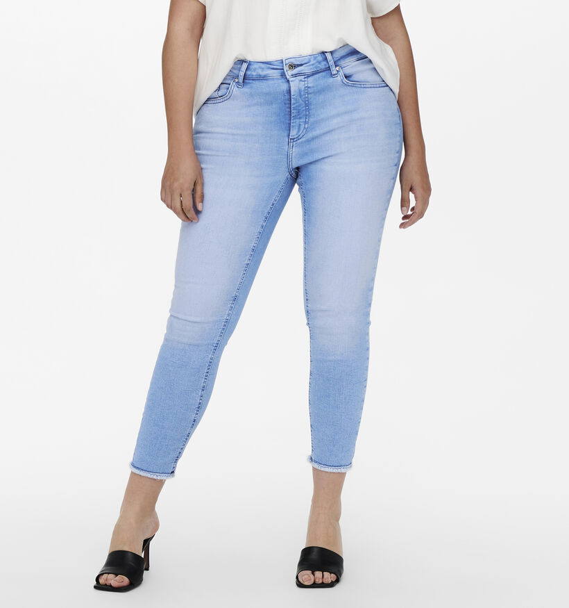 ONLY Carmakoma Willy Slim fit jeans en Bleu L32 pour femmes (351420)