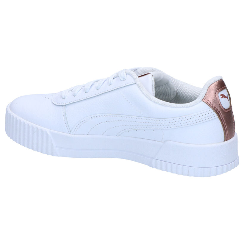 Puma Carina Zwarte Sneakers in kunstleer (265524)