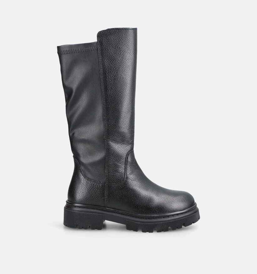 Milo & Mila Bottes hautes en Noir pour filles (378828)