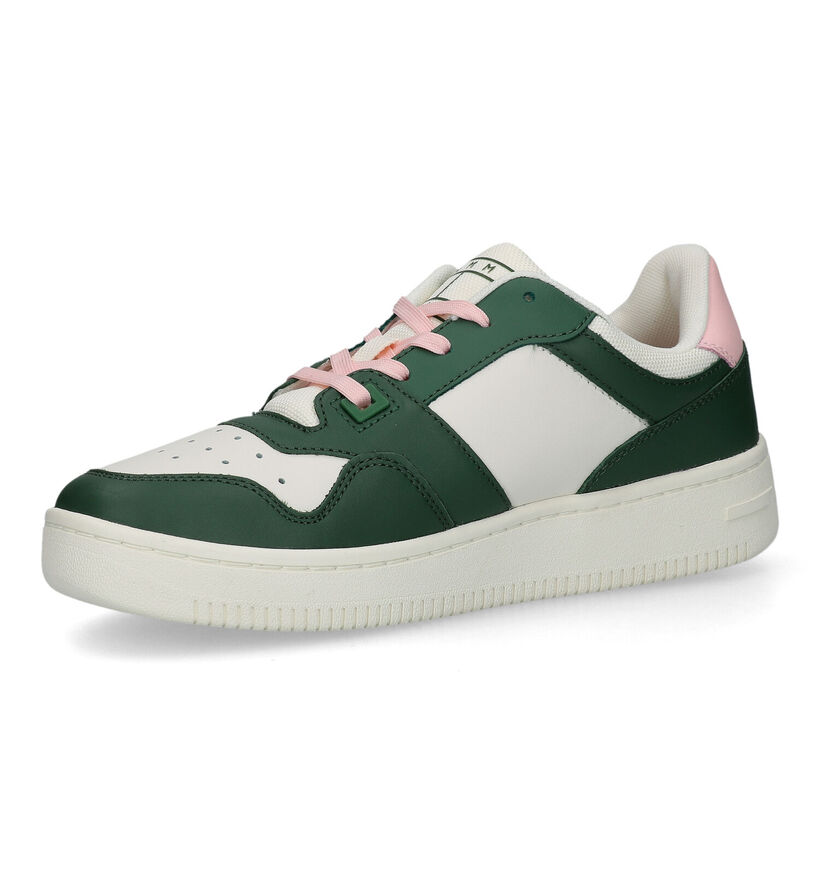 Tommy Hilfiger Retro Groene Sneakers voor dames (326167) - geschikt voor steunzolen