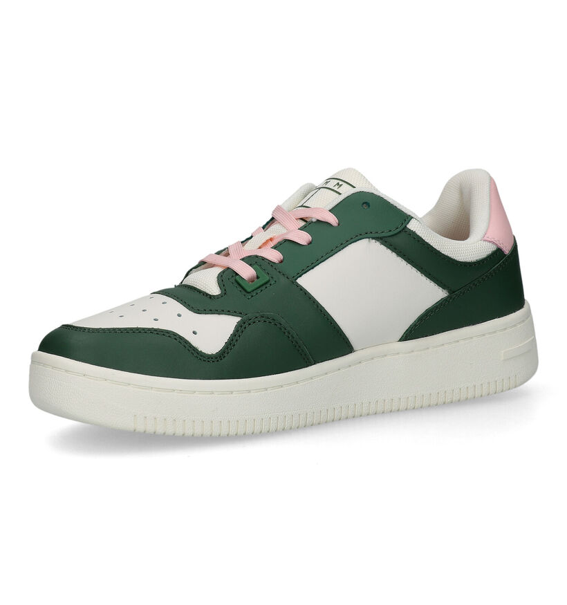 Tommy Hilfiger Retro Baskets en Vert pour femmes (326167) - pour semelles orthopédiques