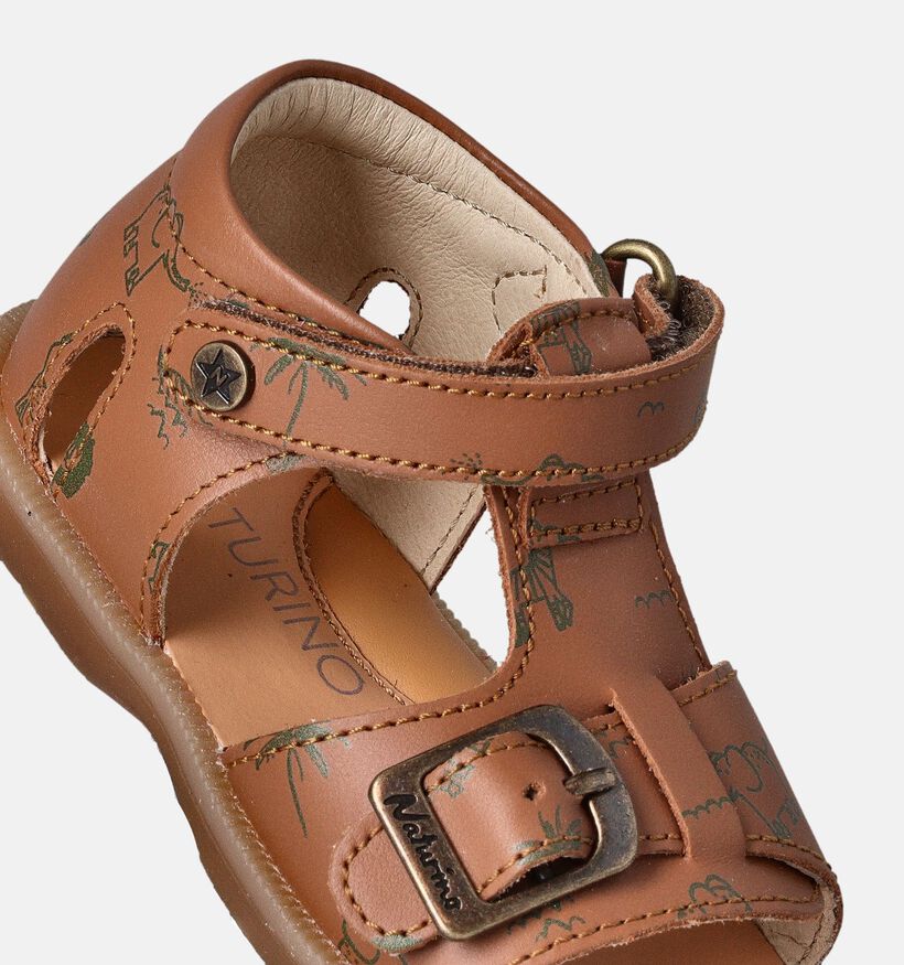 Naturino Quarzo Cognac Sandalen voor jongens, meisjes (356481)