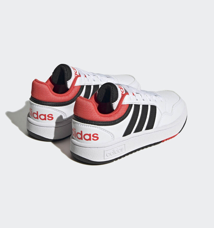 adidas Hoops 3.0 K Witte Sneakers voor jongens, meisjes (334753)