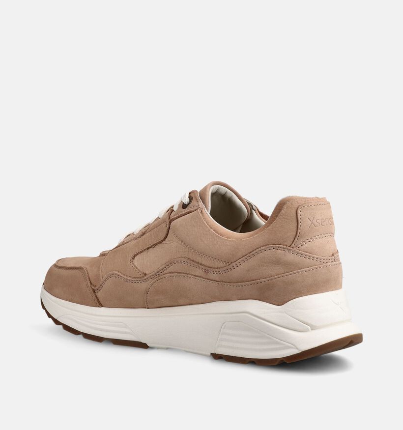 Xsensible Golden Gate Donkerbeige Sneakers voor Steunzolen voor heren (373620) - geschikt voor steunzolen