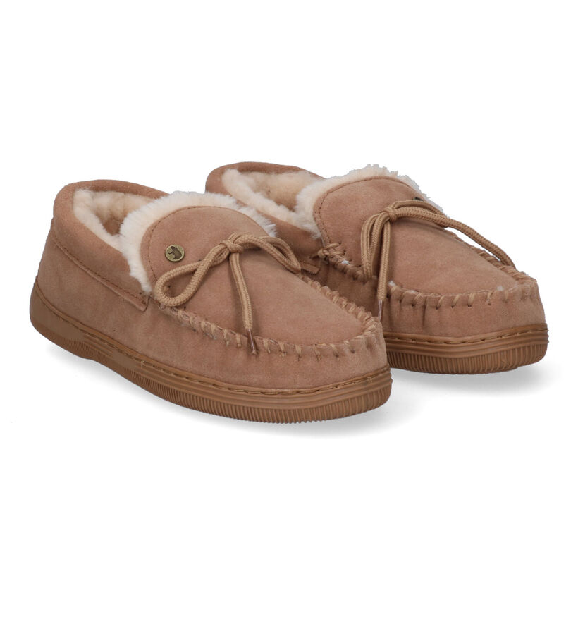Warmbat Koala Pantoufles en Brun pour femmes (314443)