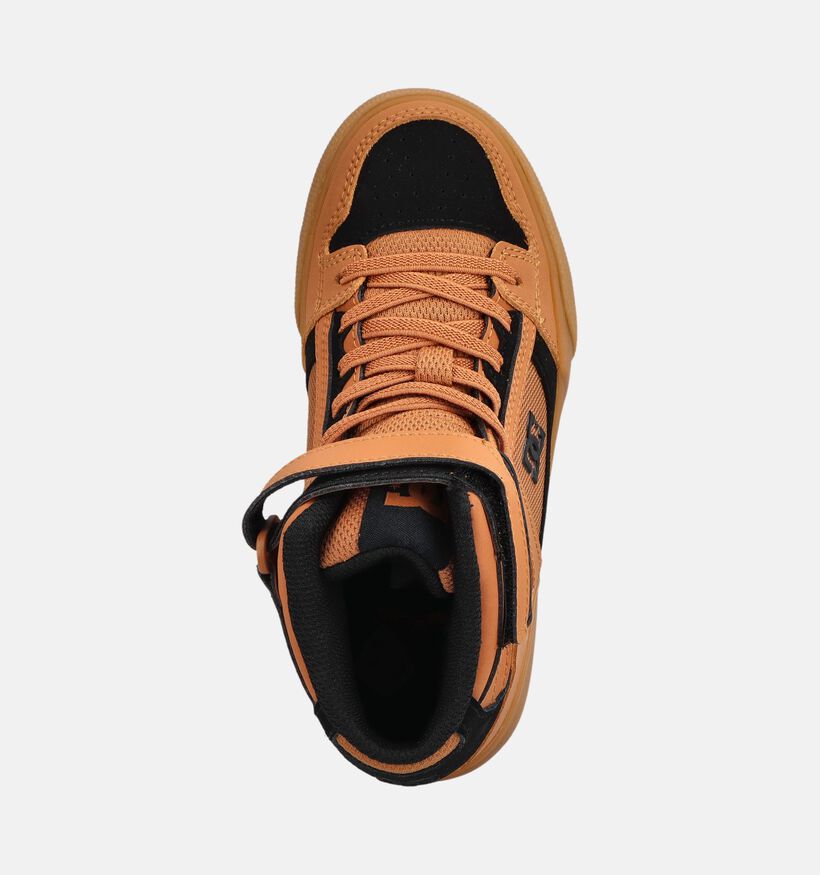 DC Shoes Pure High Top Cognac Hoge Sneakers voor jongens (376207) - geschikt voor steunzolen