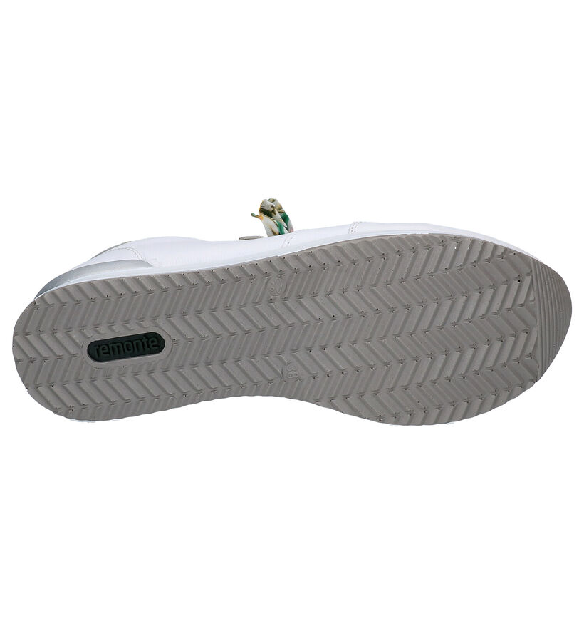 Remonte Chaussures à lacets en Blanc en cuir (266874)