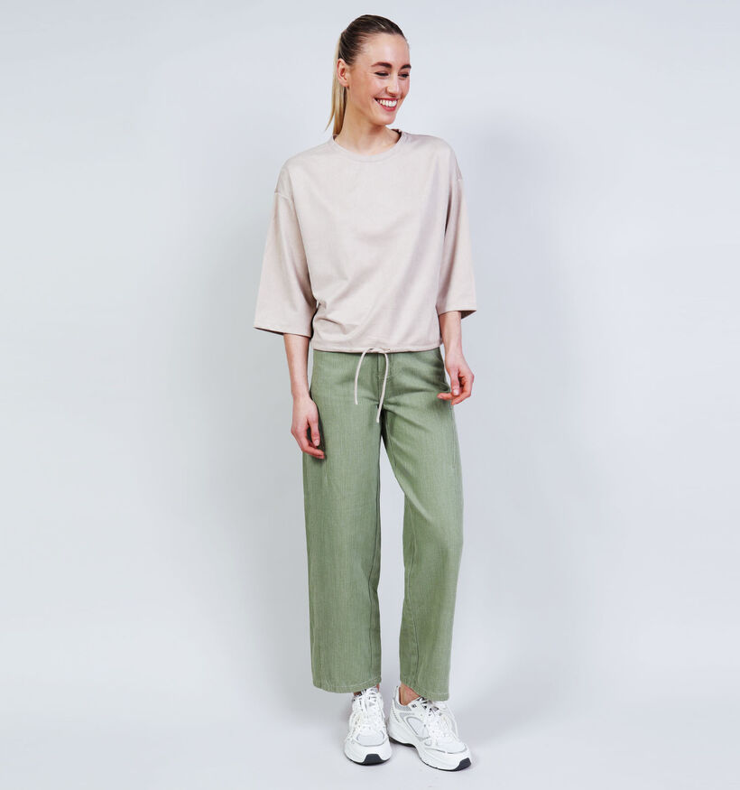 Orfeo Vinciane Kaki Jeansbroek voor dames (371943)